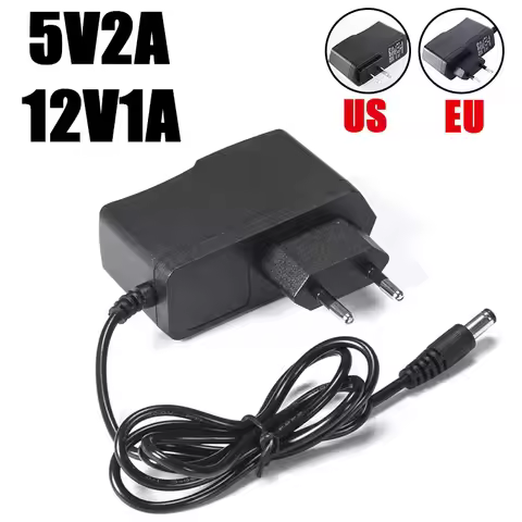 5V2A 12V1A New AC 100V-240V Converter Adapter Dc 5V 2A 2000mAPower Supply EU US Plug DC For T95 H96 