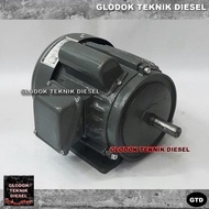 DINAMO MOTOR 1/4 HP JIAYU TAIWAN 2 & 4 POLE 1 PHASE FULL TEMBAGA ORI