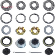 2 Sets 3500 LB Boat Trailer Axle Bearing Kits, L68149 L44649 Bearing Kits, 171255TB/10-19 Grease Sea