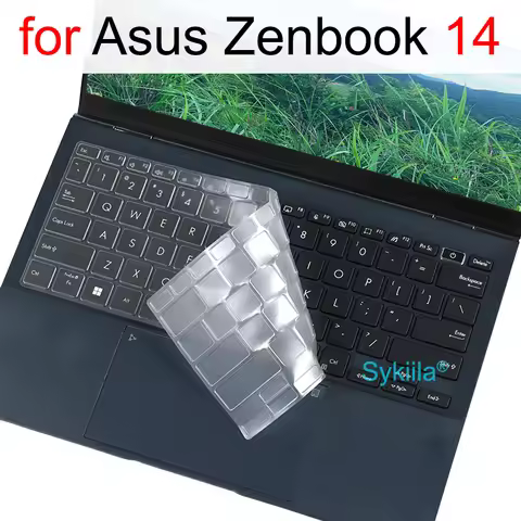 Keyboard Cover for ASUS Zenbook 14 OLED Flip Pro UX3406 UX3405 UX3404 UP3404 UX6404 Q420 UX5401 Sili