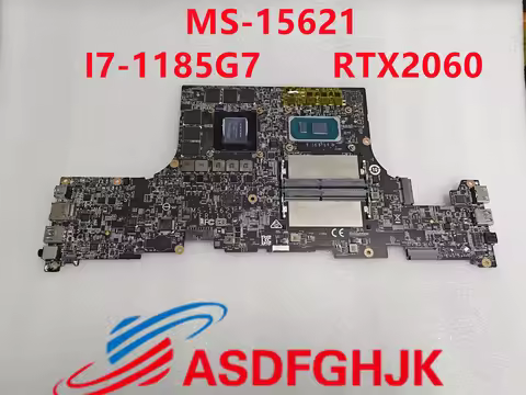 Original MS-15621 for MSI Stealth 15M A11 SEK-040CN MS-1562 laptop motherboard MS-15621 I7-1185G7 SR