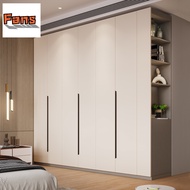 Luxury Wardrobe With Side Cabinet 3Door/4Door/5Door/6Door Wardrobe Almari Pakaian Baju