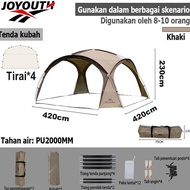 PROMO JOY TENDA DOME CAMPING DOME TENDA OTOMATIS TENDA KANOPI BESAR OUTDOOR TENDA PIKNIK TENDA TAHAN