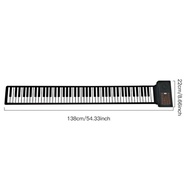 CZ Keyboard Piano Gulung Tangan Elektrik Keyboard Piano Musik D