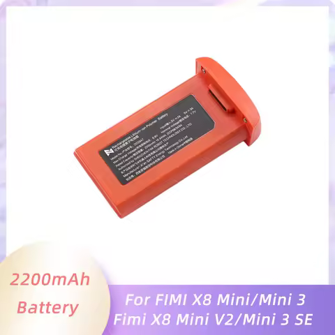Genuine 2200mAh Battery For FIMI X8 Mini/Mini V2 Spare Parts Brand New 16.94Wh Flight Batteries For 