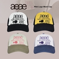 [aeae] Web Logo Mesh Cap (4 colors)