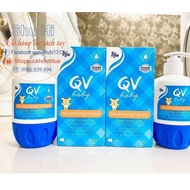 Kem dưỡng ẩm qv baby 250g dạng vòi úc ego qv baby moisturising cream 250g
