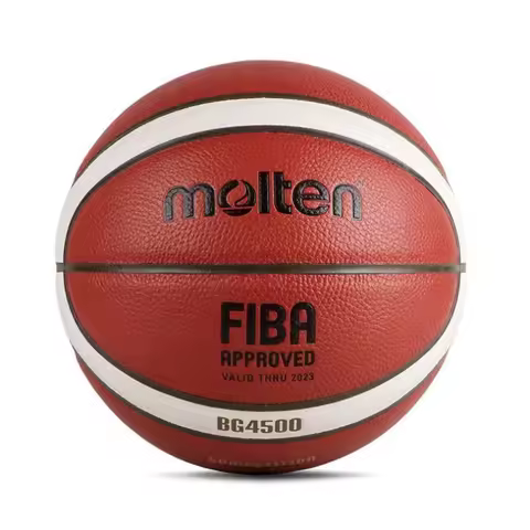 Molten Basketball Size 7 Indoor Outdoor Competition Training Soft Leather Basketball B6G4500