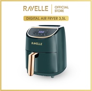 Air Fryer RAvelle 3,5 liter - Digital Low Watt 3,5L - Air Fryer Jade