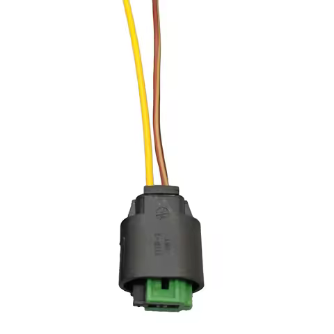 Ambient Car Outside Air Temperature Sensor With Connector Plug For BMW 1 6 7 Series E39 E46 X3 X5 X6