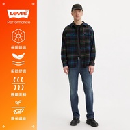 Levis 男款 514低腰合身直筒牛仔褲 / 深藍刷色水洗 / 保暖彈性布料 人氣新品