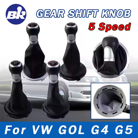 Car Accessories Shift Knob Cover Designed For 5 Speed Manual Cars Fits For GOL G4 For G5 Models With