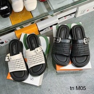 Women's slippers with 3cm mesh sole, fashionable, soft and easy to walk in, QCCC DL96 ANN_SHOES