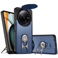 For Xiaomi Redmi A3x Case Redmi A3 Cover Redmi A3 A3X Cases Matte Feeling Hard Military Stand Holder