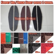 karpet nmax new pijakan kaki motor yamaha n-max 2020 2021 2022 new - hitam nmax new 2021