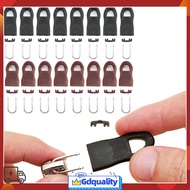 [JDZH] 16PCS Universal Metal Replacement Head Repair Zip Fixer Slider Puller Zip
