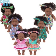 Black Natasha Doll, 8-Inch Black Doll, Tie-Dye Doll, Decompression Toy, Cute Hodo Doll, Soothing Min