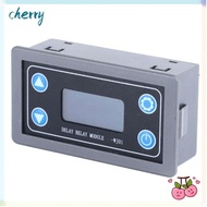 CHERRY Relay Module, LCD Display XY-WJ01 1 Channel Relay Module, Controller DC 6-30V 0.01s-9999min T