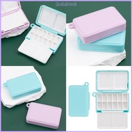 RAINL Small Paint Palette Paint Tray Travel Paint Holder Paint Organizer Box Mini Paint Box Compartm