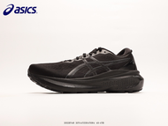 ASICS รองเท้าวิ่งสไตล์ใหม่ Gel-Kayanoรองเท้าหุ้มส้น30สำหรับทั้งหญิงและชายการดูดซับแรงกระแทกมั่นคง K30รองเท้าวิ่งมืออาชีพรองเท้าวิ่งเดินการดูดซับแรงกระแทกสีดำคลาสสิก