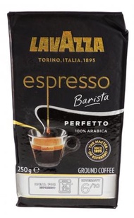 LAVAZZA - Espresso Barista Perfetto - 100%阿拉比卡中度烘焙研磨咖啡粉 (250克) 到期日: 30/06/2025(日/月/年) (平行進口)