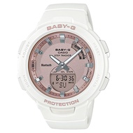 CASIO ORIGINAL - CASIO BABY-G - BSA-B100MF-7ADR - G-SQUAD - WOMEN - Putih - Resin -JD19 # Jam Tangan