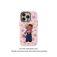 Phone case Applicable iPhone Pretty Girl kt Cat Film 2-in-1 Phone Case Compatible iPhone17Air/16/15/