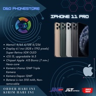 IPHONE 11 PRO GARANSI RESMI FULSET | SECOND BERGARANSI