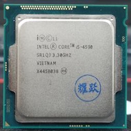 英特爾酷睿四核I5-4590 LGA 1150針散片CPU原裝正品質保一年