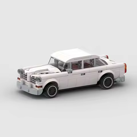 Hot selling classic sports car moc compatible with LEGO small particle puzzle assembly DIY children'