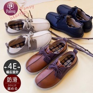 Pansy Pansy Lace-up Shoes Shoes Women's Slip-on Heel Steppable 2way Wide 4E Hallux Valgus Bicolour L