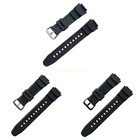 Watchband for Casio W735H W800 SGW300H Silica Band Smartwatch Belt