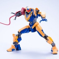 Pacific Rim Black Forbidden Zone Atlas Destroyer Mech Movable Garage Kit Doll Model Hand-Made