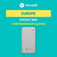Yoowifi Europe Unlimited data Pocket Wifi hotspot Rental Travel Wifi Mobile hotspot