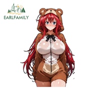 EARLFAMILY Rias Gremory DXD High School Car Sticker Cute Scratch-Proof Waterproof PVC Decal Suitable