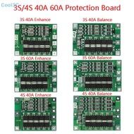 Cool3C 3S 4S 40A 60A Li-ion  Charger Protection Board 18650 BMS For Drill Motor 11.1V 12.6V/14.8V 16