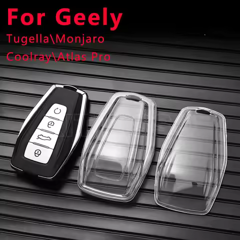 Belgee X50 Key Case Cover For Geely Monjaro\Coolray\Okavango\New Coolray\Emgrand Car Key Protective 
