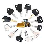 12 Keys Heavy Equipment Construction Ignition Key For Caterpillar Jcb Yanmar Kobelco For Volvo BOBCA