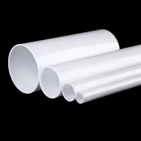 White Acrylic Tube High Transparent Acrylic Pipe Fish Tank Aquarium Glass Pipe Garden Irrigation Pip