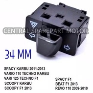 Hazard switch + 34mm sen motorcycle hazard switch