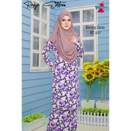 💥Koleksi YUMNA Baju Kurung Zaraa Purple💥