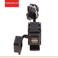 【Coco】1/2/3/5 12V Motorcycle Dual Port SAE to USB Cable Adaptor Charger Socket Waterproof
