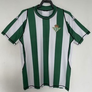 2003-04 Betis Home Vintage Short Sleeve Soccer Jersey 1:1 Quick Dry Sweatshirt