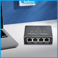 Ethernet Splitter 1 to 4 1000Mbps Gigabit Internet Cable Splitter RJ45 Splitter [Bellare.sg]