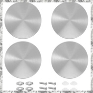 [I O J E] 4 Sets Dutch Oven Knob Stainless Steel Replacement Knob Pot Lid Handle for , Aldi, Lodge E
