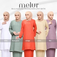 BAJU KURUNG PAHANG MELUR BAJU TRADISIONAL Wanita Melayu Batik Kembang