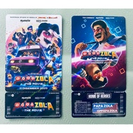 KAD TIKET HOLO PAPA ZOLA THE MOVIE TGV GSC MGC FIESTA MONSTA GALAXY CARD KACHAX OTOI PAPAZOLA MAMAZI