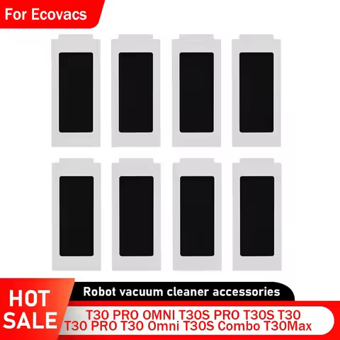 HEPA Filter Spare Parts for ECOVACS T30 PRO OMNI/T30S/T30 Max/T30/T30S PRO/T30 PRO/T30 Omni/T30S Com