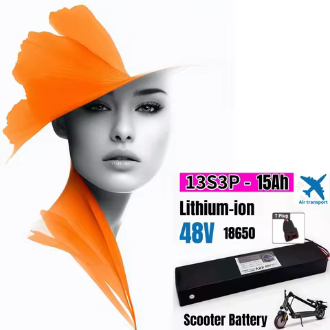 % ^ ~* # @ 13S3P Li-ion Battery Pack 48V 15Ah 18650 Lithium Battery XT60/DC for Scooters And Bicycle