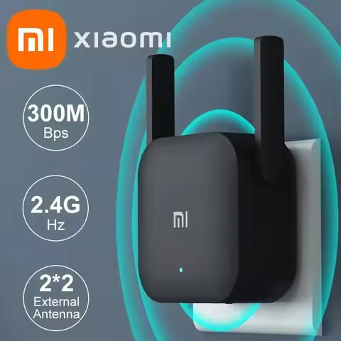 Newest Original Xiaomi Wifi Amplifier Pro 300M 2.4G Repeater Network Expander Range Extender Roteade